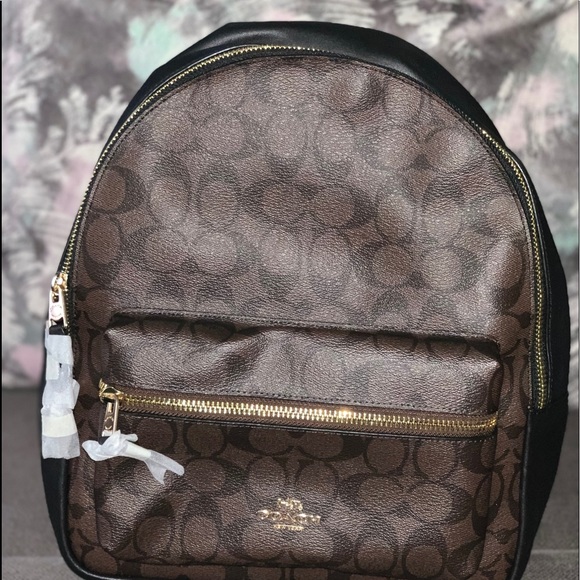 Brand New Coach Medium Charlie Backpack - Picture 2 of 8